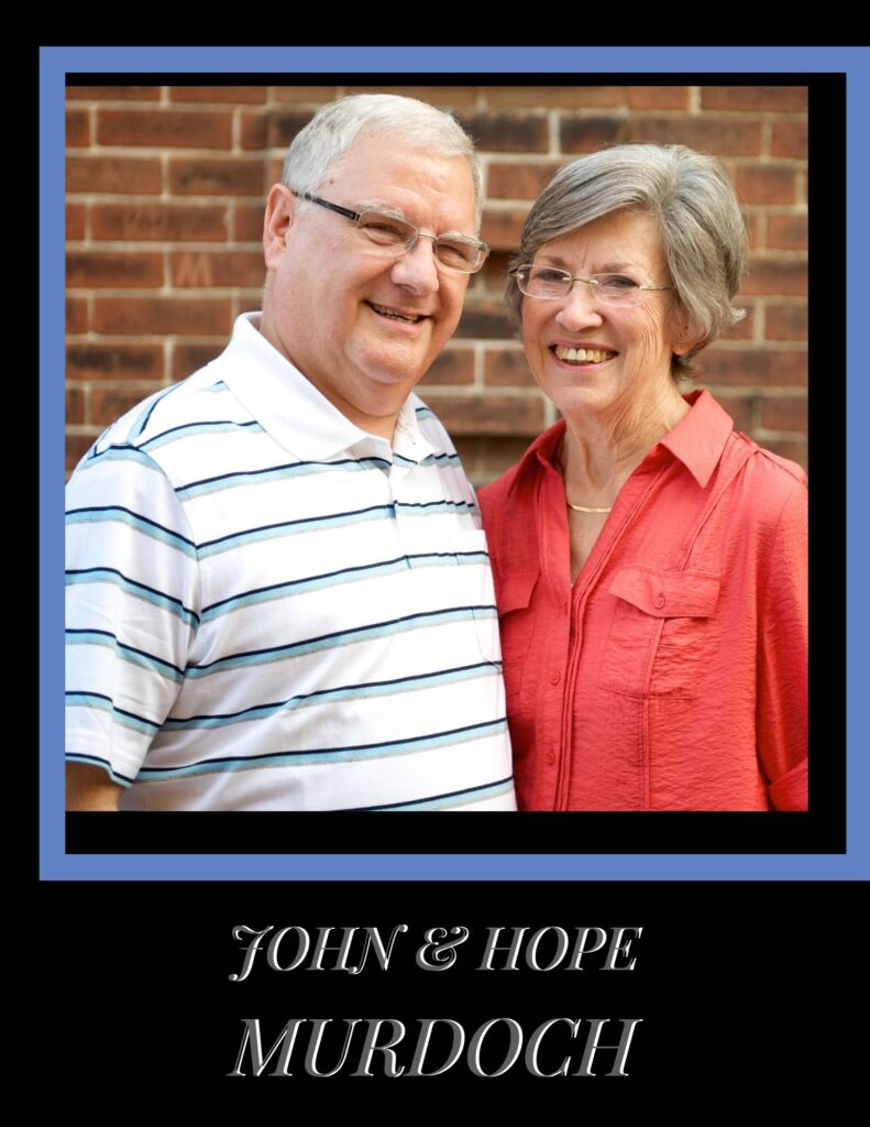 Short-term missionaries, John and Hope Murdoch